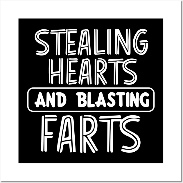 Stealing Hearts & Blasting Farts Wall Art by pako-valor